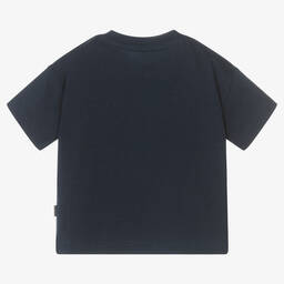 Mayoral-Boys Blue & Green Cotton Crab T-Shirt | Childrensalon Outlet