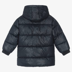 مايورال-معطف بافر هودي لون كحلي للأولاد | Childrensalon Outlet