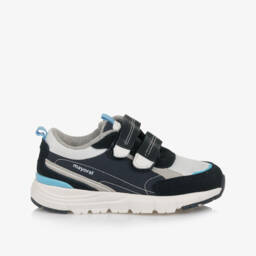 Mayoral-حذاء رياضي أزرق للأولاد بخطاف وحلقة | Childrensalon Outlet