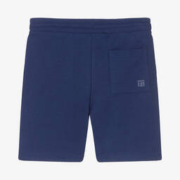 مايورال-شورت قطن جيرسي لون أزرق للأولاد | Childrensalon Outlet