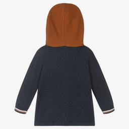 Mayoral-Синий вязаный топ на молнии для мальчиков | Childrensalon Outlet