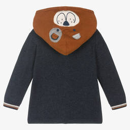 Mayoral-Синий вязаный топ на молнии для мальчиков | Childrensalon Outlet