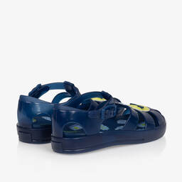 Mayoral-Boys Blue Pineapple Jelly Shoes | Childrensalon Outlet