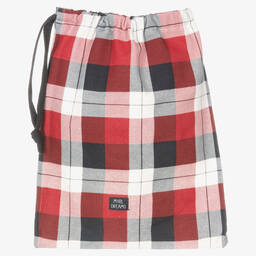 Mayoral-Boys Blue & Red Festive Tartan Pyjamas  | Childrensalon Outlet