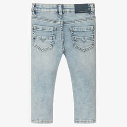 Mayoral-جينز سليم-فيت أطفال ولادي قطن دنيم لون أزرق | Childrensalon Outlet