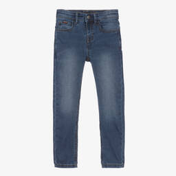Mayoral-Boys Blue Slim Fit Jeans | Childrensalon Outlet