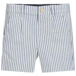 Mayoral-Шорты в синюю полоску для мальчиков | Childrensalon Outlet
