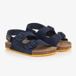 Mayoral-Синие замшевые сандалии | Childrensalon Outlet