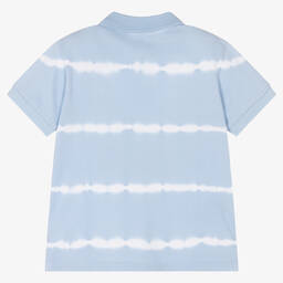 مايورال-توب بولو قطن بيكيه لون أزرق للأولاد | Childrensalon Outlet