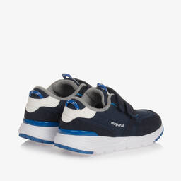 Mayoral-Boys Blue Velcro Trainers | Childrensalon Outlet