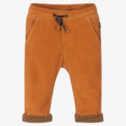 Mayoral-Boys Brown Corduroy Trousers | Childrensalon Outlet