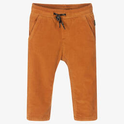 Mayoral-Boys Brown Corduroy Trousers | Childrensalon Outlet
