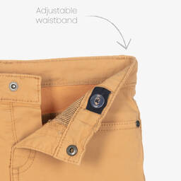 Mayoral-Boys Brown Cotton Shorts | Childrensalon Outlet