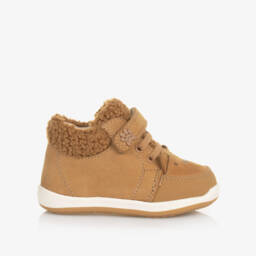 Mayoral-Boys Camel Leather First Shoes | Childrensalon Outlet