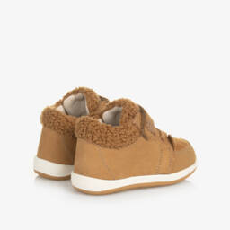 Mayoral-Boys Camel Leather First Shoes | Childrensalon Outlet