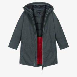 Mayoral Нукутаваке-Серая парка с капюшоном | Childrensalon Outlet