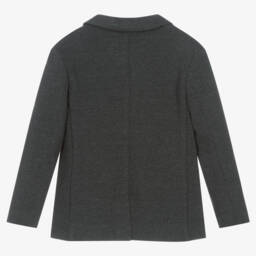 Mayoral-Boys Charcoal Jersey Jacket | Childrensalon Outlet