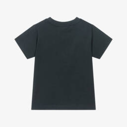 Mayoral-Футболка для мальчиков с роликовыми коньками угольного цвета | Childrensalon Outlet