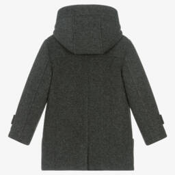 Mayoral-Boys Charcoal Toggle Coat | Childrensalon Outlet