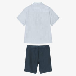 Mayoral-Классический синий комплект шорт для мальчиков | Childrensalon Outlet