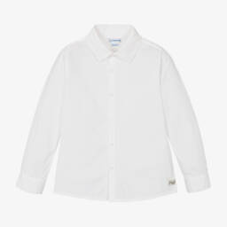 Mayoral-Boys Classic White Shirt Set | Childrensalon Outlet