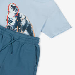 Mayoral-Boys Cool Cotton Sea Turtle Ensemble | Childrensalon Outlet