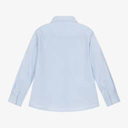 Mayoral-Boys Cotton Blue Shirt Set | Childrensalon Outlet