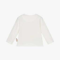 Mayoral-Boys Creamy Dog Print Shirt | Childrensalon Outlet