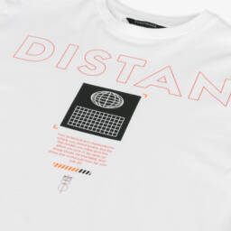 Mayoral Nukutavake-Boys Crisp White Printed Tee | Childrensalon Outlet