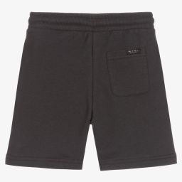 Mayoral-Boys Dark Grey Cotton Shorts | Childrensalon Outlet