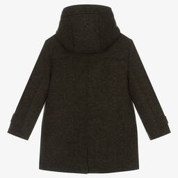 Mayoral-Boys Dark Grey Duffle Coat | Childrensalon Outlet