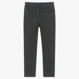 مايورال-بنطلون تشينو قطن جيرسي لون رمادي داكن للأولاد | Childrensalon Outlet
