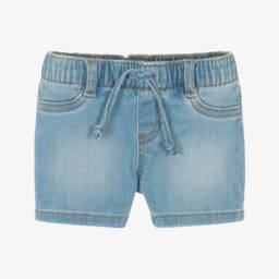 Mayoral Newborn-شورت صيفي أزرق جينز للأولاد | Childrensalon Outlet