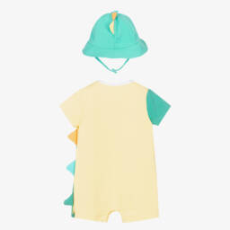 Mayoral Newborn-طقم قطن أخضر دينو للأولاد | Childrensalon Outlet