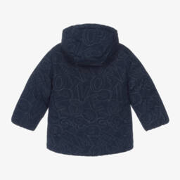 Mayoral-جاكيت مزدوج الوجه للأولاد بلونين أزرقين | Childrensalon Outlet