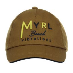 Mayoral-Boys Green Cotton Cap | Childrensalon Outlet