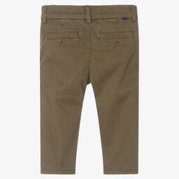 Mayoral-Зеленые хлопковые шорты чинос | Childrensalon Outlet