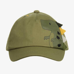 مايورال-كاب أطفال ولادي قطن كانفاس لون أخضر | Childrensalon Outlet