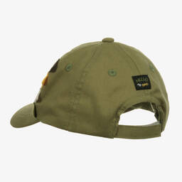 مايورال-كاب أطفال ولادي قطن كانفاس لون أخضر | Childrensalon Outlet