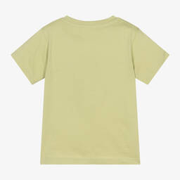 Mayoral-Boys Green Cotton Graphic T-Shirt | Childrensalon Outlet