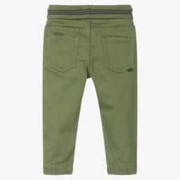 Mayoral-جوغرزأطفال ولادي  قطن تويل لون أخضر | Childrensalon Outlet