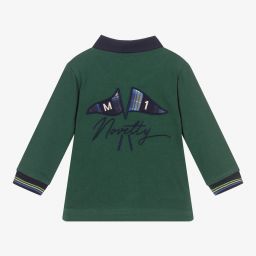 Mayoral-Зеленая рубашка поло из хлопка для мальчиков | Childrensalon Outlet