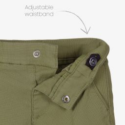 Mayoral-Зеленые хлопковые шорты для мальчиков | Childrensalon Outlet