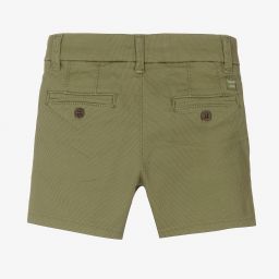 Mayoral-Зеленые хлопковые шорты для мальчиков | Childrensalon Outlet