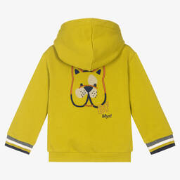 Mayoral-Зеленый хлопковый топ на молнии для мальчиков | Childrensalon Outlet