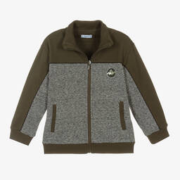 Mayoral-Boys Green Tracksuit Set | Childrensalon Outlet