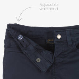 مايورال-طقم بنطلون أطفال ولادي قطن لون رمادي وكحلي | Childrensalon Outlet