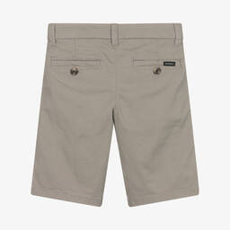 Mayoral-Boys Grey Chino Shorts | Childrensalon Outlet
