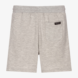 Mayoral-Boys Grey Cotton Shorts | Childrensalon Outlet