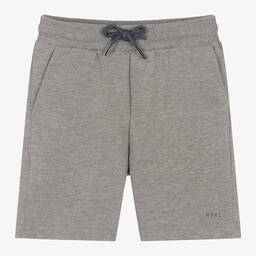 Grey cotton shorts mens hotsell